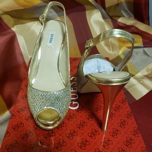 Guess GW HUELA2 Platform Gold